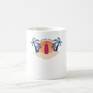 Surfstrand Kaffeetasse