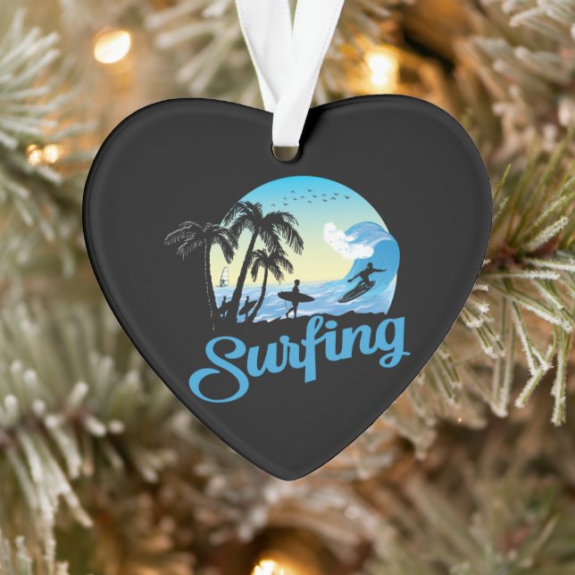 Surfstrand Ornament (Baum)