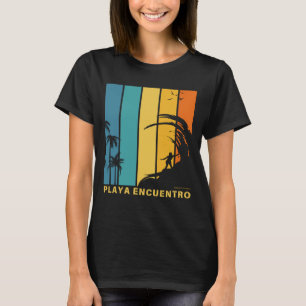 Surfstrand Playa Encuentro Dominikanische Republik T-Shirt