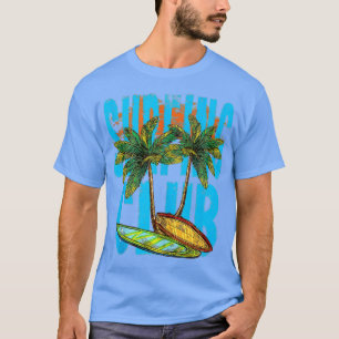 Surfsurfer Sommer Bekleidung Strand Surfbrett Pal T-Shirt