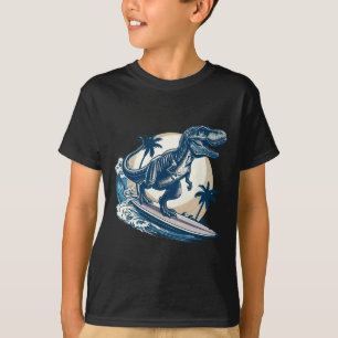 Surft Tyrannosaurus Rex Surft Dinosaur Lo T-Shirt