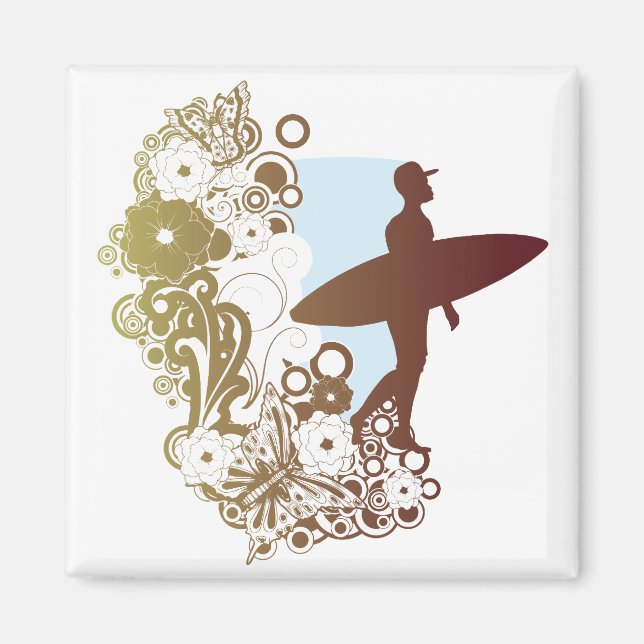 Surftraeume Magnet (Vorne)
