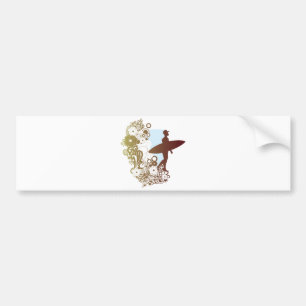 Surfträume Autoaufkleber