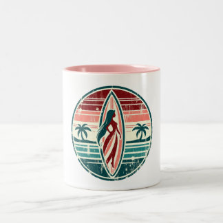 "Surfträume: Hot Girl and Surfboard" Tasse