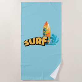 Surftuch für Surfliebhaber Strandtuch