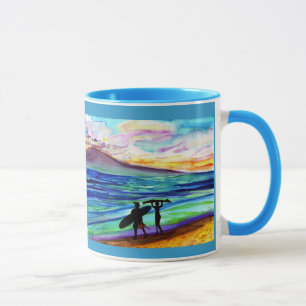 Surfunterricht am Nachmittag Tasse Lahaina