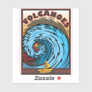SURFVOLKANOES BAJA MEXICO AUFKLEBER