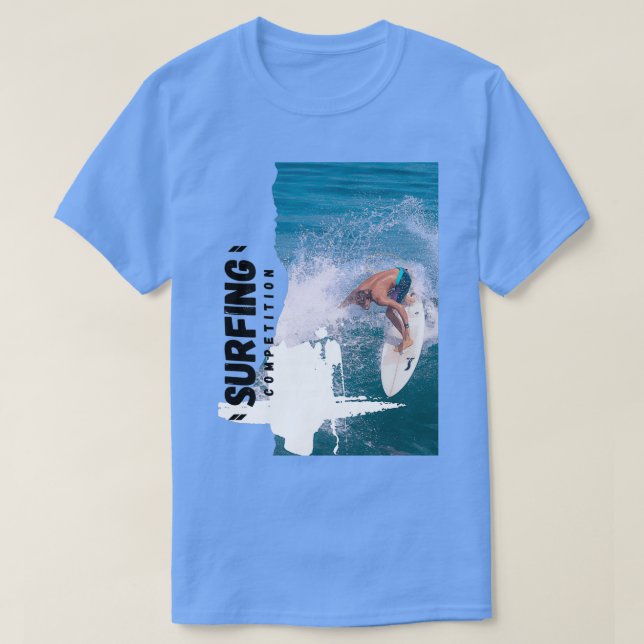 Surfwettbewerb T-Shirt (Design vorne)