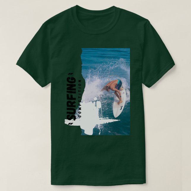 Surfwettbewerb T T-Shirt (Design vorne)