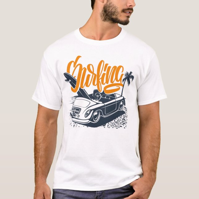 Surfzeit T-Shirt (Vorderseite)