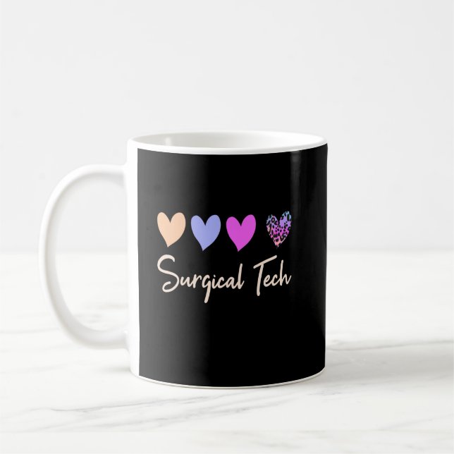 Surg Scrub Tech Chirurgischer Techniker Kaffeetasse (Links)