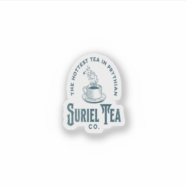 Suriel Tea Inspired ACOTAR Aufkleber (Vorderseite)