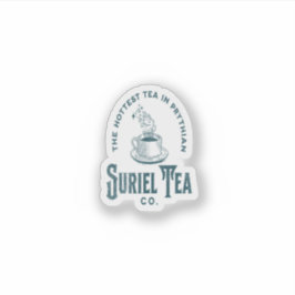 Suriel Tee inspiriert ACOTAR Aufkleber