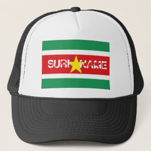 Surinam-Flaggenandenkenhut Truckerkappe