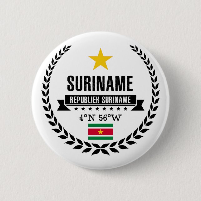 Suriname Button (Vorderseite)