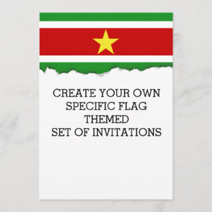 Suriname-Flag  Einladung