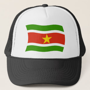 Suriname Flag Hat Truckerkappe