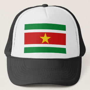 Suriname Flag Hat Truckerkappe