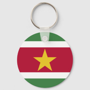 Suriname Flag Schlüsselanhänger