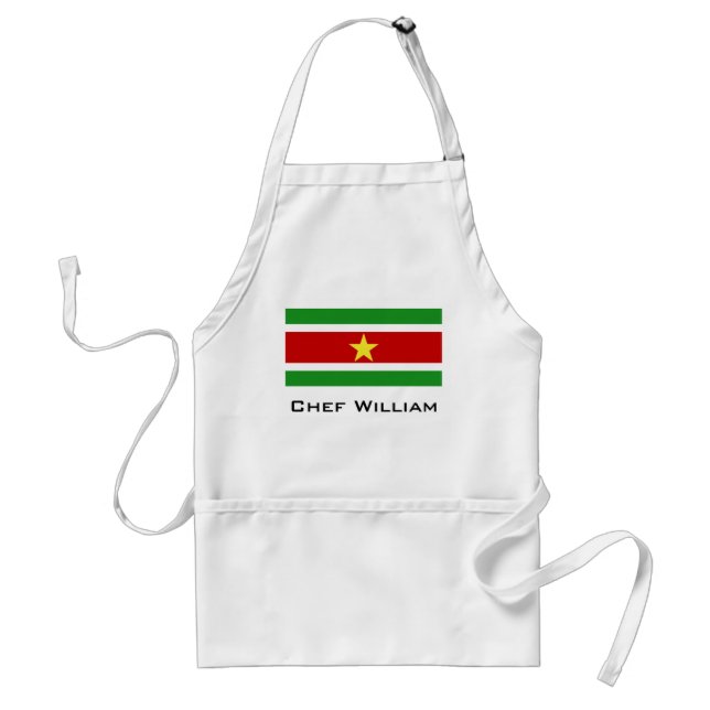 Suriname-Flag | Schürze (Vorne)