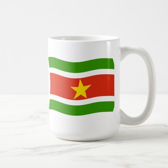 Suriname-Flag-Tasse Tasse (Rechts)