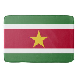 Suriname-Flagge Badematte