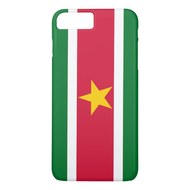 Suriname-Flagge Case-Mate iPhone Hülle (Rückseite)