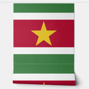 Suriname-Flagge Tapete