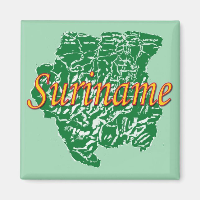 Suriname Magnet (Vorne)