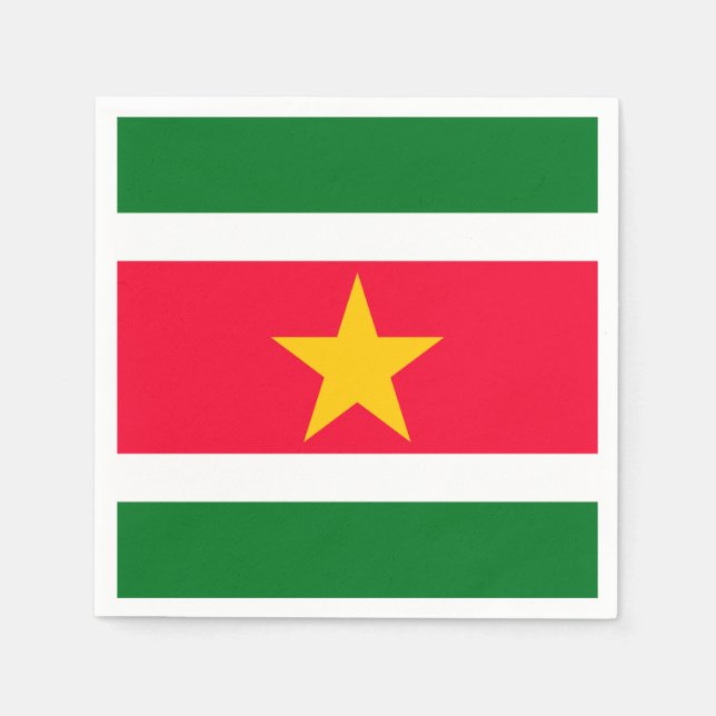 Suriname Serviette (Vorderseite)