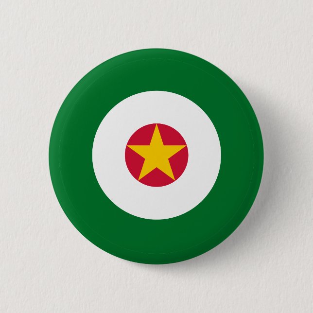 Suriname Surinam-Länderflagge Rundkreis Button (Vorderseite)