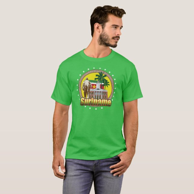 Suriname T-Shirt (Vorne ganz)