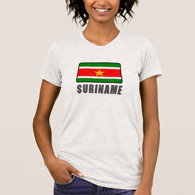 Suriname T-Shirt (Vorderseite)