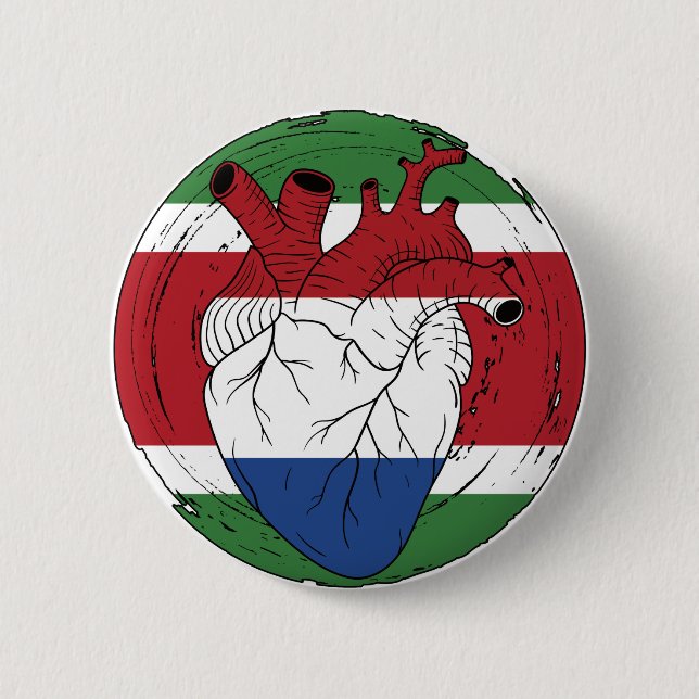 Surinamese Suriname Koningsdag Niederlande Button (Vorderseite)