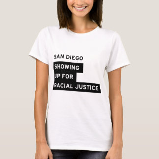 SURJ San Diego Logo-Abnutzung T-Shirt