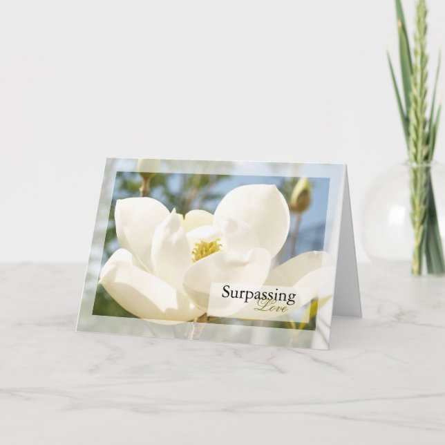 Surpassing Love, Greeting Card Karte (Vorderseite)