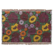 Surprise Song Piano Flowers Painted Boho Floral