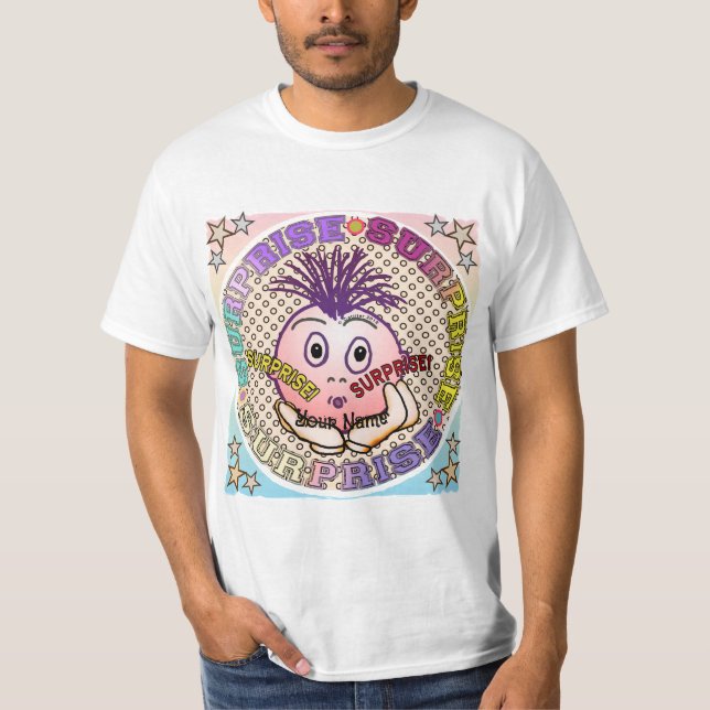 Surprised Face  t-shirt (Vorderseite)
