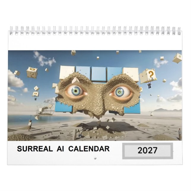 Surreal AI  Kalender (Titelbild)