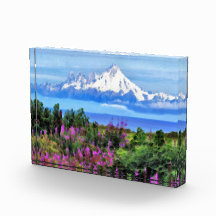 Surreal Alaskan Wilderness Gemälde