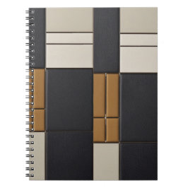 Surreal Architectural Labyrinth Abstract Spiral  Notizblock