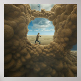 Surreal Art Abstrakt einen anderen Film Poster