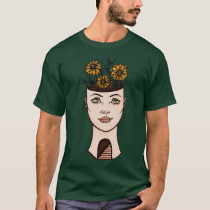 Surreal Blume Head Art T-Shirt