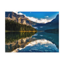 Surreal Canadian Lake