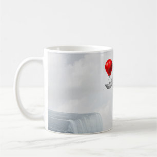 Surreal Concept and Creative Solution Metapher as Kaffeetasse
