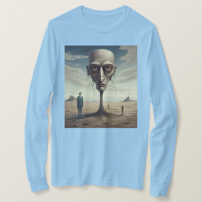 Surreal Desert Dream Graphic T - Shirt (Design vorne)
