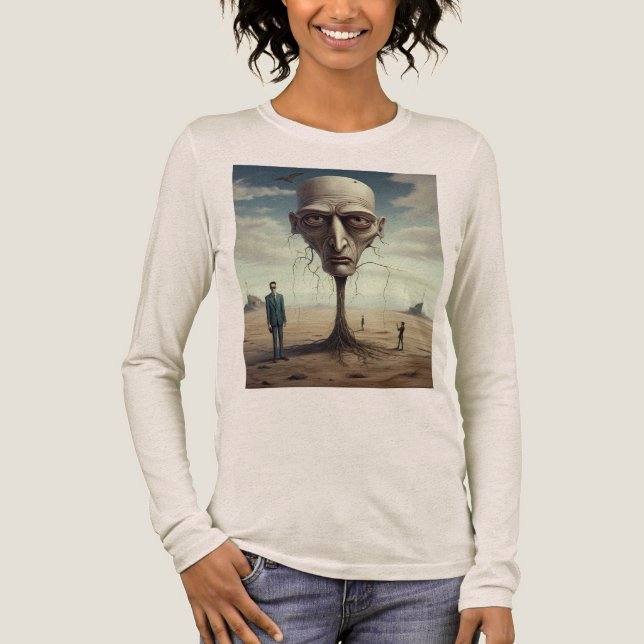 Surreal Desert Dream Graphic T - Shirt (Vorderseite)