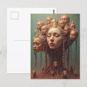 Surreal Dreamscape Postkarte