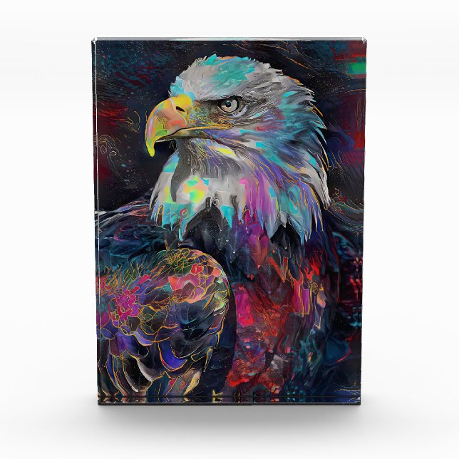 Surreal Eagle Fotoblock (Vorderseite)