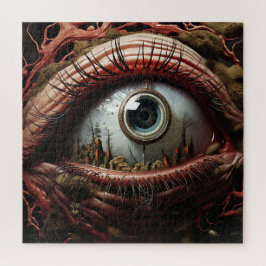 Surreal Eyeball Fantasy Art Puzzle